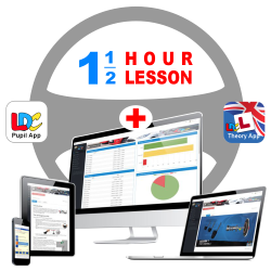 1.5 hour driving lesson